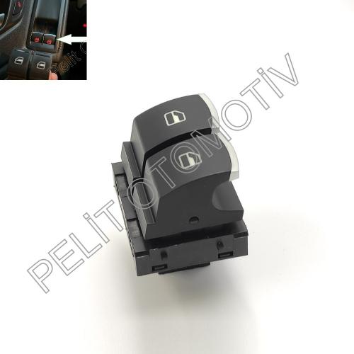 Amarok Sol Cam Düğmesi 5K3959857 5K3959857C