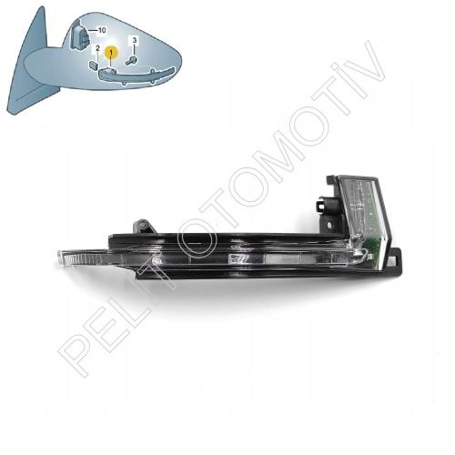 Audi A8 Sağ Ayna Sinyali 8K0949102E (2008-2010)