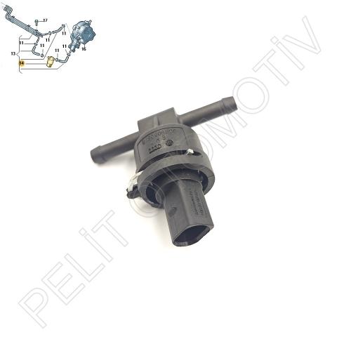 Skoda Yakıt Hattı Sıcaklık Sensörü 038906081B Orjinal