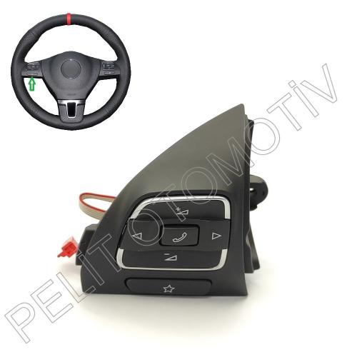 Scirocco (2009-2014) Direksiyon Tuşu Sol 5K0998537B