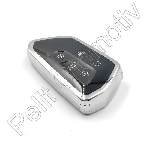 Caddy  Anahtar Kılıfı Süperlüx Gümüş (Parlak)