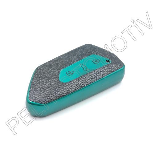 Caddy  Anahtar Kılıfı Süperlüx Yeşil 