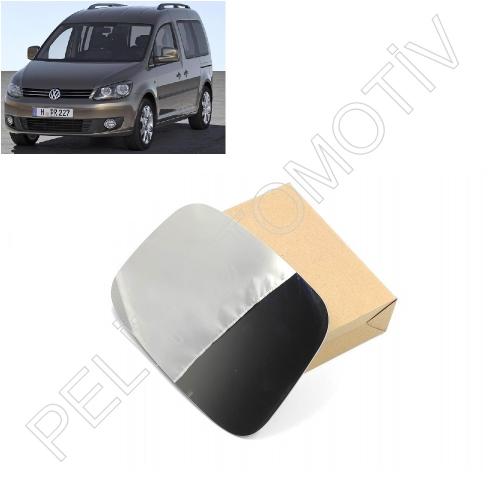 Caddy Sağ  Ayna Camı 7H1857522S (2004-2015) Isıtmalı