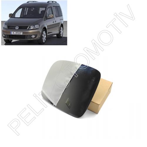 Caddy Sol Ayna Camı 7H1857521N (2004-2015) Isıtmalı