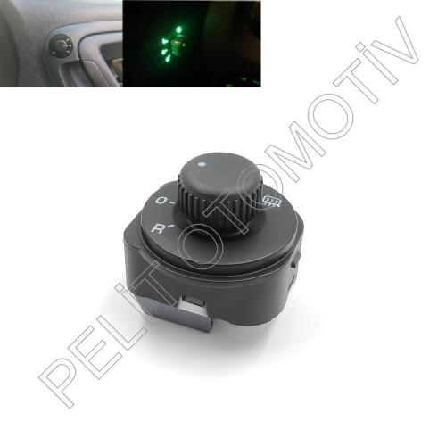 Fabia (2007-2015) Ayna Ayar Düğmesi 5J1959565 5JB959565