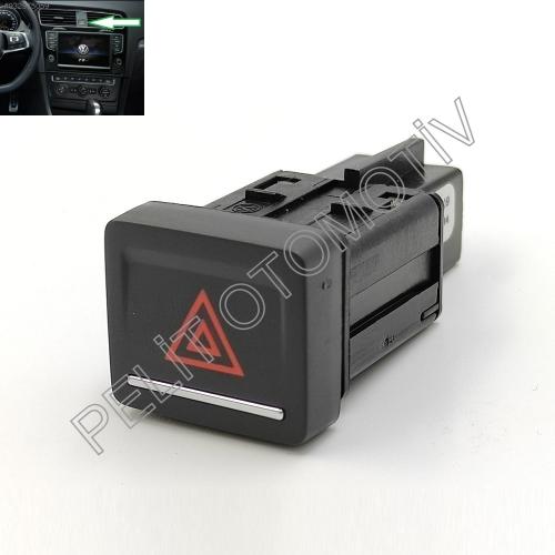 Scirocco (2015-2018) Dörtlü Flaşör Düğme 5G0953509A