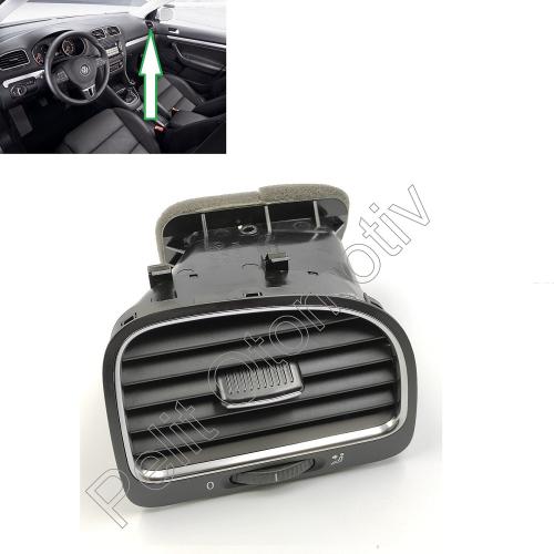 Golf 6  (2009 / 2013) Torpido Ön Sağ Havalandırma 5K0819704K 