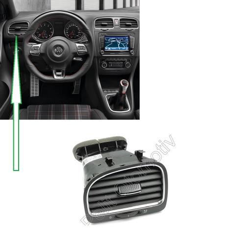 Golf 6  (2009 / 2013) Torpido Ön Sol Havalandırma 5K0819703K 