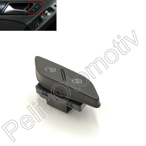 Golf 6 (2009-2013) Merkezi Kilit Düğmesi 5K0962125 