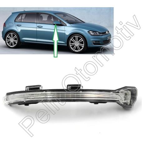 Golf 7 - 7,5 Ayna Sinyali Lambası Sağ 5G0949102 (OEM)