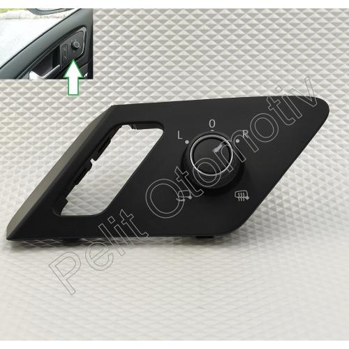 Golf 7 7.5  Ayna Ayar Düğmesi  Katlanabilir  5G0959565AGICX