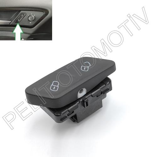 Golf 7 7.5 Merkezi Kilit Düğmesi 5G0962125 / 5G0962125A