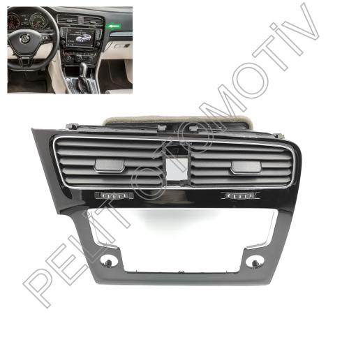 Golf 7 Torpido Orta Havalandırma Izgarası 5G1819728 (2013-2017)