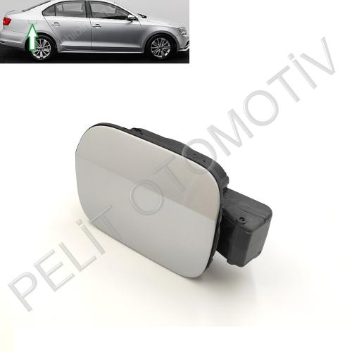 Jetta (2011-2018) Depo Yakıt Kapağı 5C6809857E (Gri)