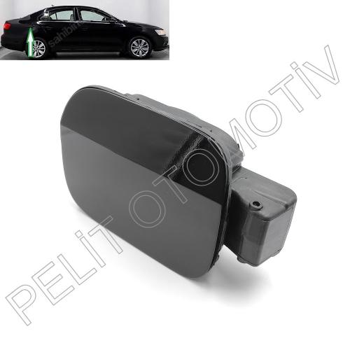 Jetta (2011-2018) Depo Yakıt Kapağı 5C6809857E (Siyah)