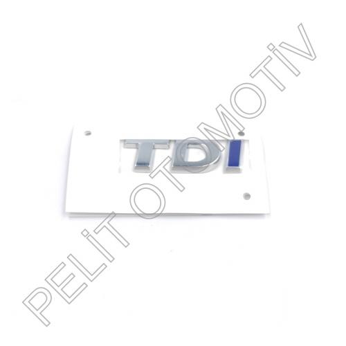 Jetta (2015-2018) Bagaj Kapak TDI Yazısı 5C6853675AEWWS Orjinal