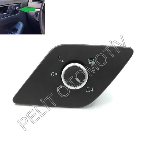 Jetta Ayna Ayar Düğmesi Katlanabilir 5C7959565 5C7959565N