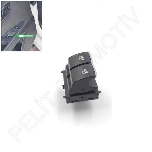 Leon Sol Cam Açma Düğmesi 5G0959858G (2013-2020)