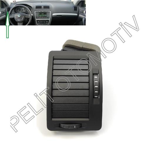 Octavıa (2004-2013) Ön Konsol Sol Havalandırma 1Z0819701A