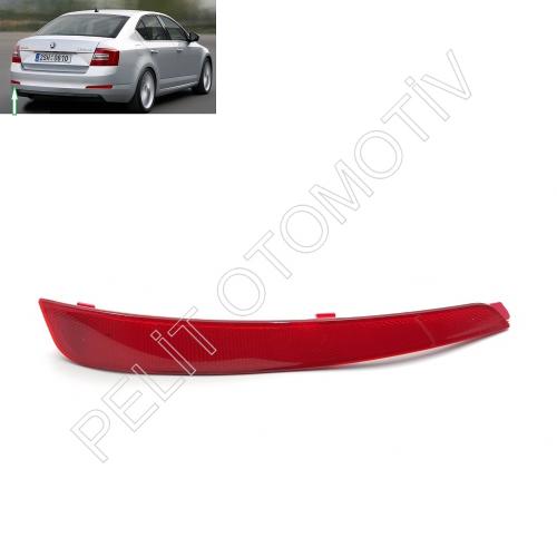 Octavia Arka Tampon Reflektörü Sol 5E5945105 (2013-2017)