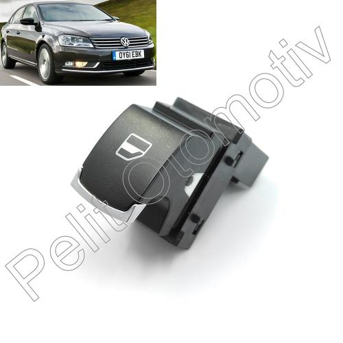 PASSAT B7 (2011-2015) TEKLİ CAM AÇMA DÜĞMESİ 3C8959855