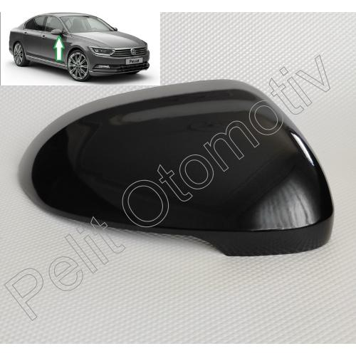 PASSAT B8 SAĞ AYNA KAPAĞI 3G0857538 (SİYAH BOYALI)