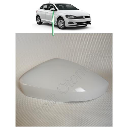 POLO SOL AYNA KAPAĞI 6R0857537B / 6R0857537B GRU (BEYAZ BOYALI)