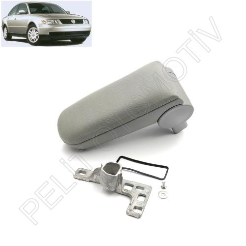 Passat B5 Orta Konsol Kol Dayama 3B0864207GK Gri Kumaş