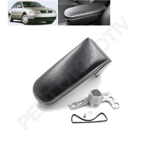 Passat B5 Orta Konsol Kol Dayama 3B0864207SD Siyah Deri