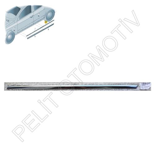 Passat B6 Sol Arka Kapı Çıtası Krom 3C0853753C Orjinal