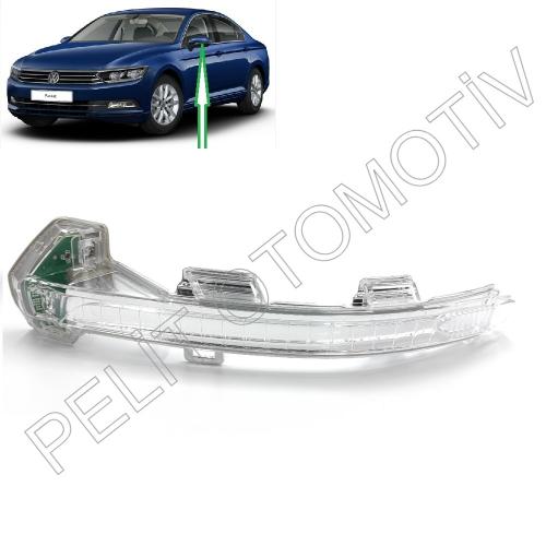 Passat B8 (2015 Ve Sonrsı) Sol Ayna Sinyali 3G0949101A Oem
