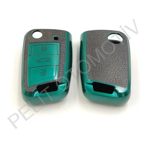 Taigo Kumanda Sustalı Anahtar Kılıfı Süperlüx Yeşil