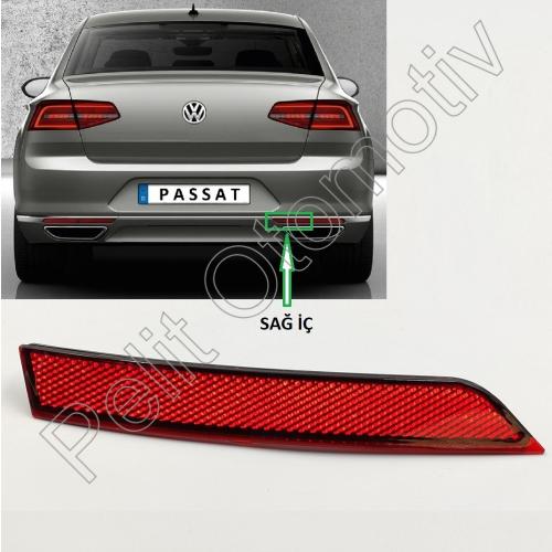 Passat B8 Sağ İç Tampon Reflektörü 3G0945104A