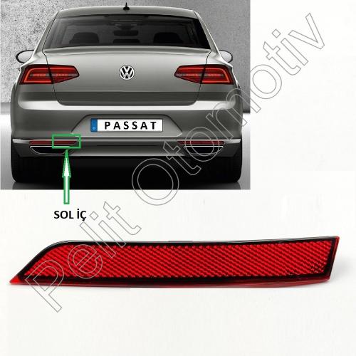 Passat B8 Sol İç Tampon Reflektörü 3G0945103A
