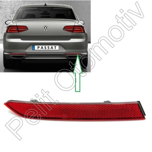 Passat B8 Tampon Reflektörü Sağ Dış 3G0945106A