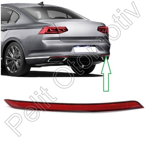Passat B8 Tampon Sağ Reflektörü 3G0945106C 3G0945106D