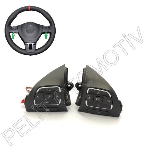 Scirocco (2009-2014) Direksiyon Tuş Takımı 5K0998537B