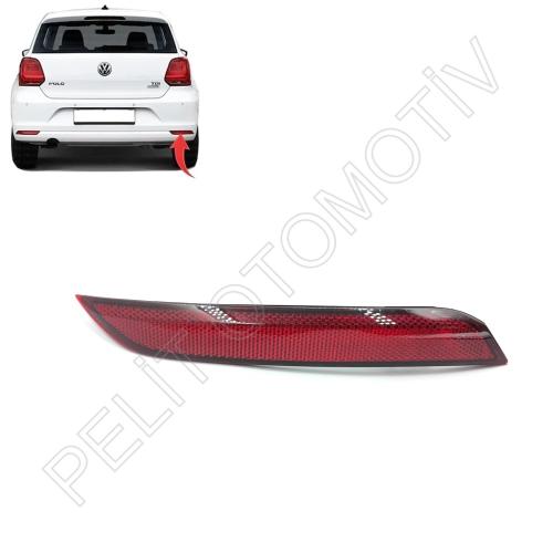 Polo Arka Tampon Reflektörü Sağ Dış 6C0945106B (2015-2018)