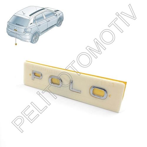 Polo Bagaj Kapak Polo Yazı 6N5853687  (2020 Ve Sonrası)