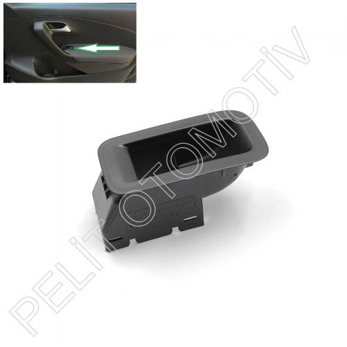 Polo Sağ Ön Arka Cam Düğme Çerçevesi 6R0867255H