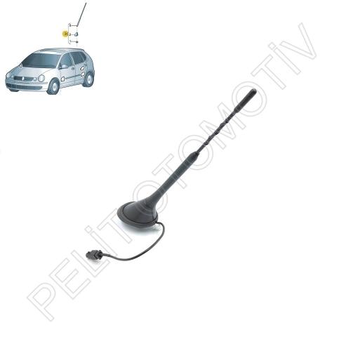 Polo Tavan Anteni Komple 6Q0035501 (2002-2009)