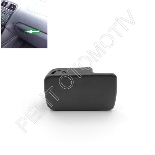 Polo Torpido Kapak Mandalı 6R1857121J Siyah (2010-2018)