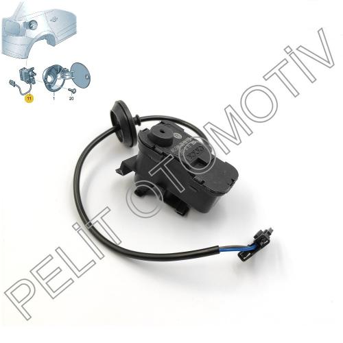 Polo depo kapak kilit motoru  6R0810773F / 6C0810773