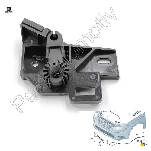 Rapid Motor Kaput Açma Kolu Braketi 6R1823633