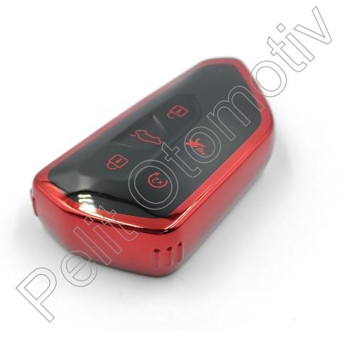 Caddy  Anahtar Kılıfı Süperlüx Kırmızı (Parlak)