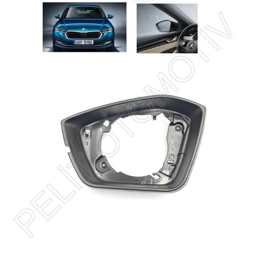 Skoda Octavia Sol Ayna Çerçevesi Dış 5E3857531 (2021-2025)
