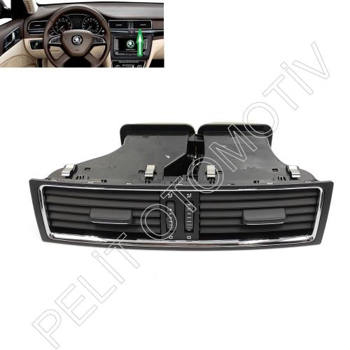 Skoda Superb 2008-2015 Ön Orta Havalandırma 3T0820951A TDZ