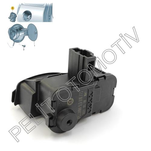 Skoda Yeti Depo Kapak Kilit Motoru 5L0810773D