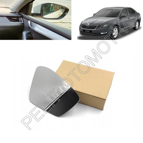 Superb Sağ  Ayna Camı 3V0857522 (2015-2022) Iıstmalı