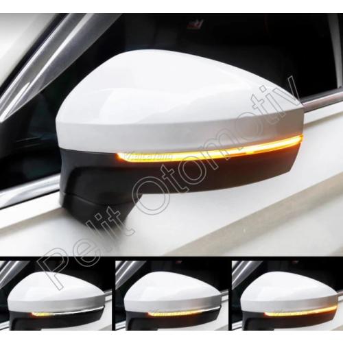 Tiguan Ayna Sinyali Kayar Ledli (Dinamik) Set